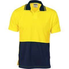 DNC Hi Vis Two Tone Food Industry Polo Short Sleeve (3903)