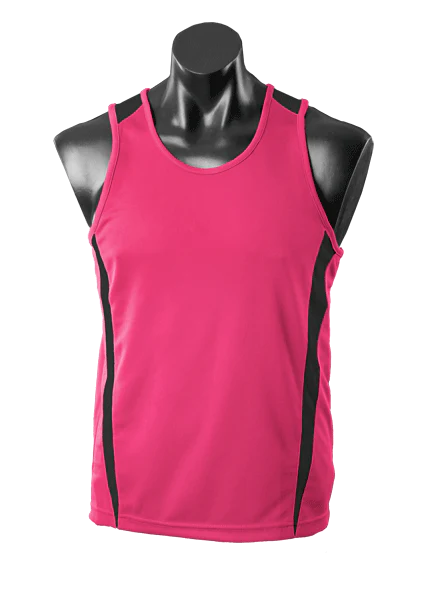 Aussie Pacific Eureka mens singlet 1st ( 14 Colour )-(1104)