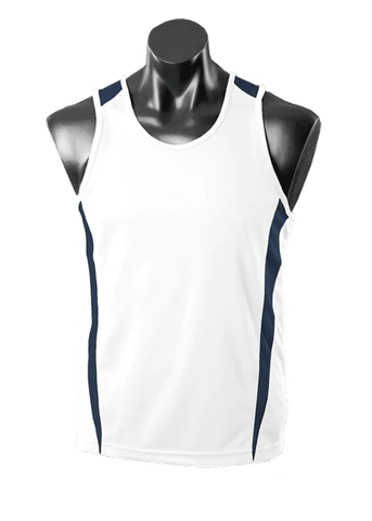 Aussie Pacific Eureka mens singlet 2nd ( 11 Colour )-(1104)