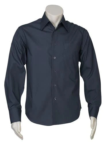 Biz Collection Mens Metro Long Sleeve Shirt (SH714)